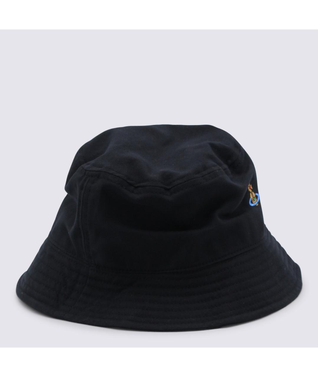 VIVIENNE WESTWOOD Черная хлопковая панама, фото 2