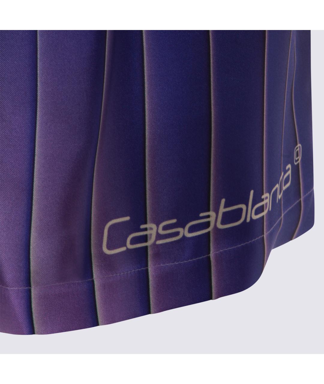 CASABLANCA Мульти шелковые шорты, фото 4