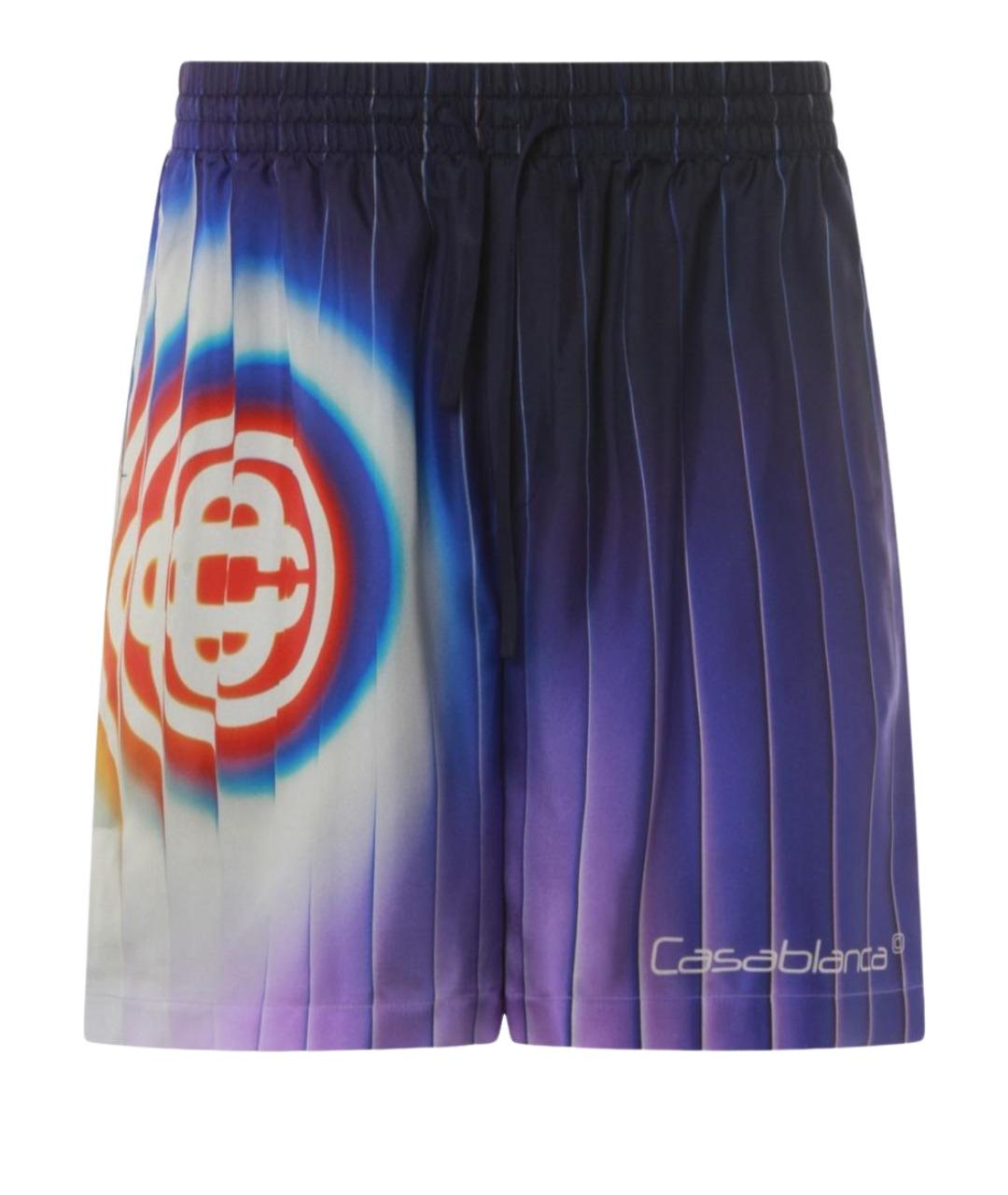 CASABLANCA Мульти шелковые шорты, фото 1