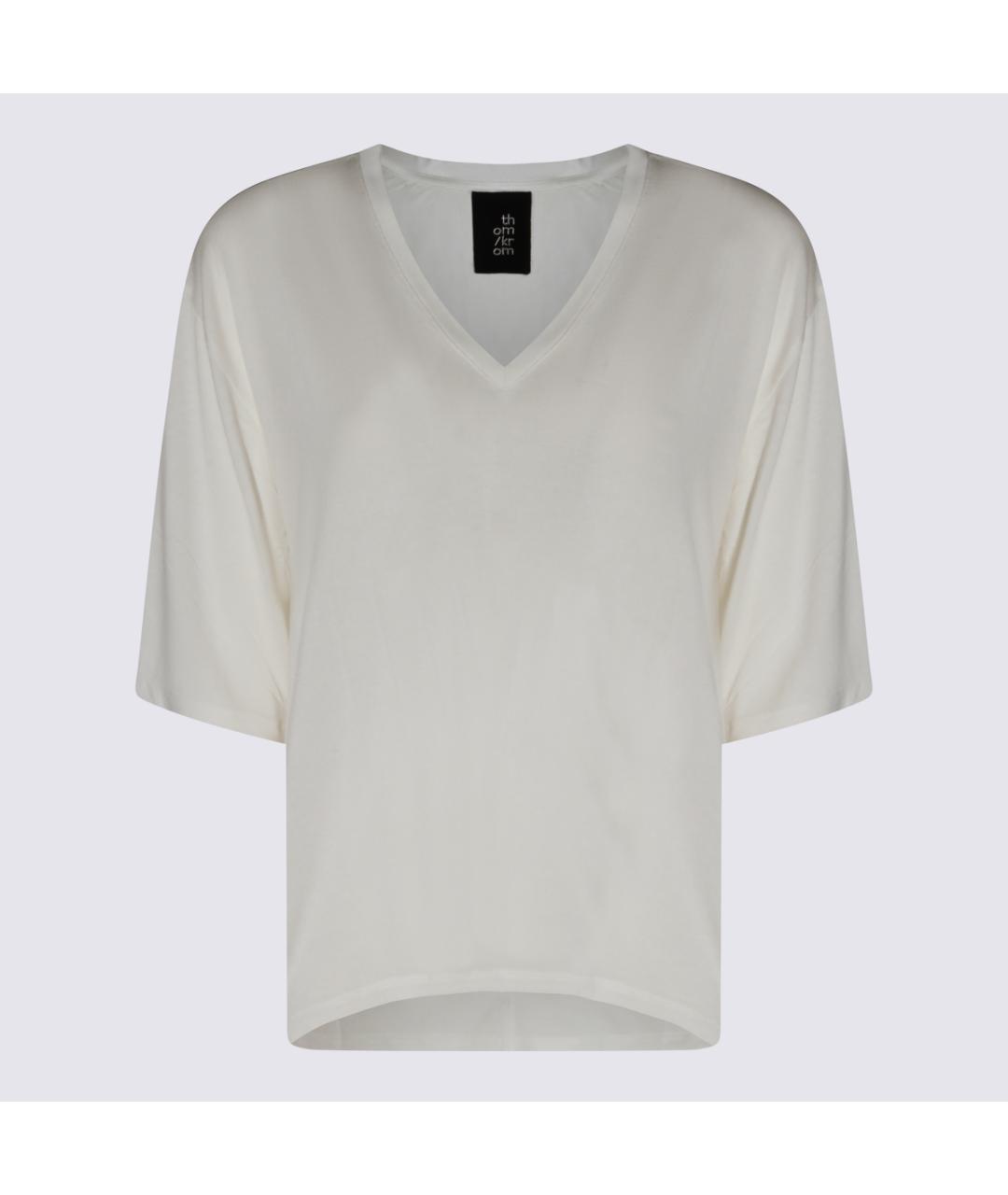 THOM KROM Бежевая футболка, фото 5