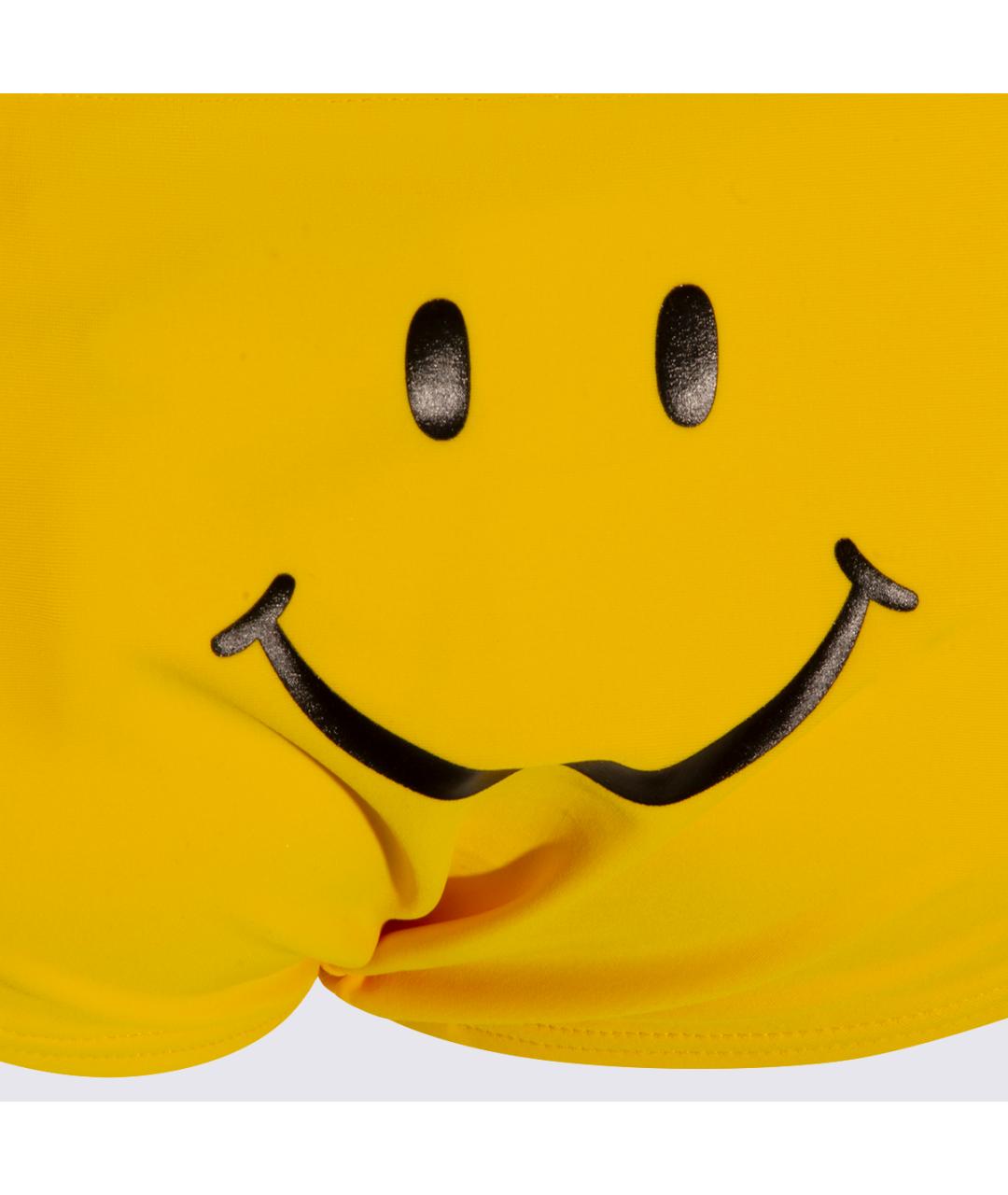 MOSCHINO Желтые полиамидовые плавки, фото 3