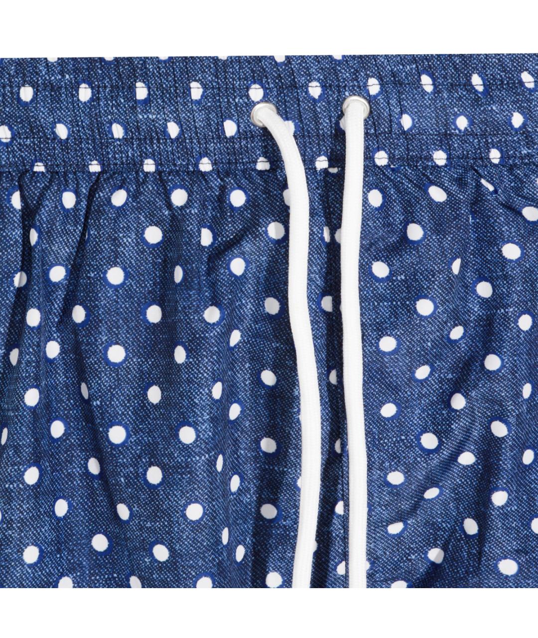 KITON Синие полиэстеровые плавки, фото 4