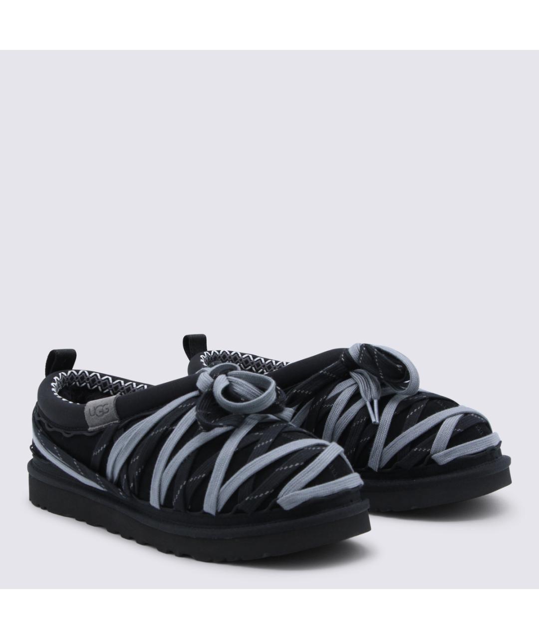 UGG AUSTRALIA Черные низкие ботинки, фото 2