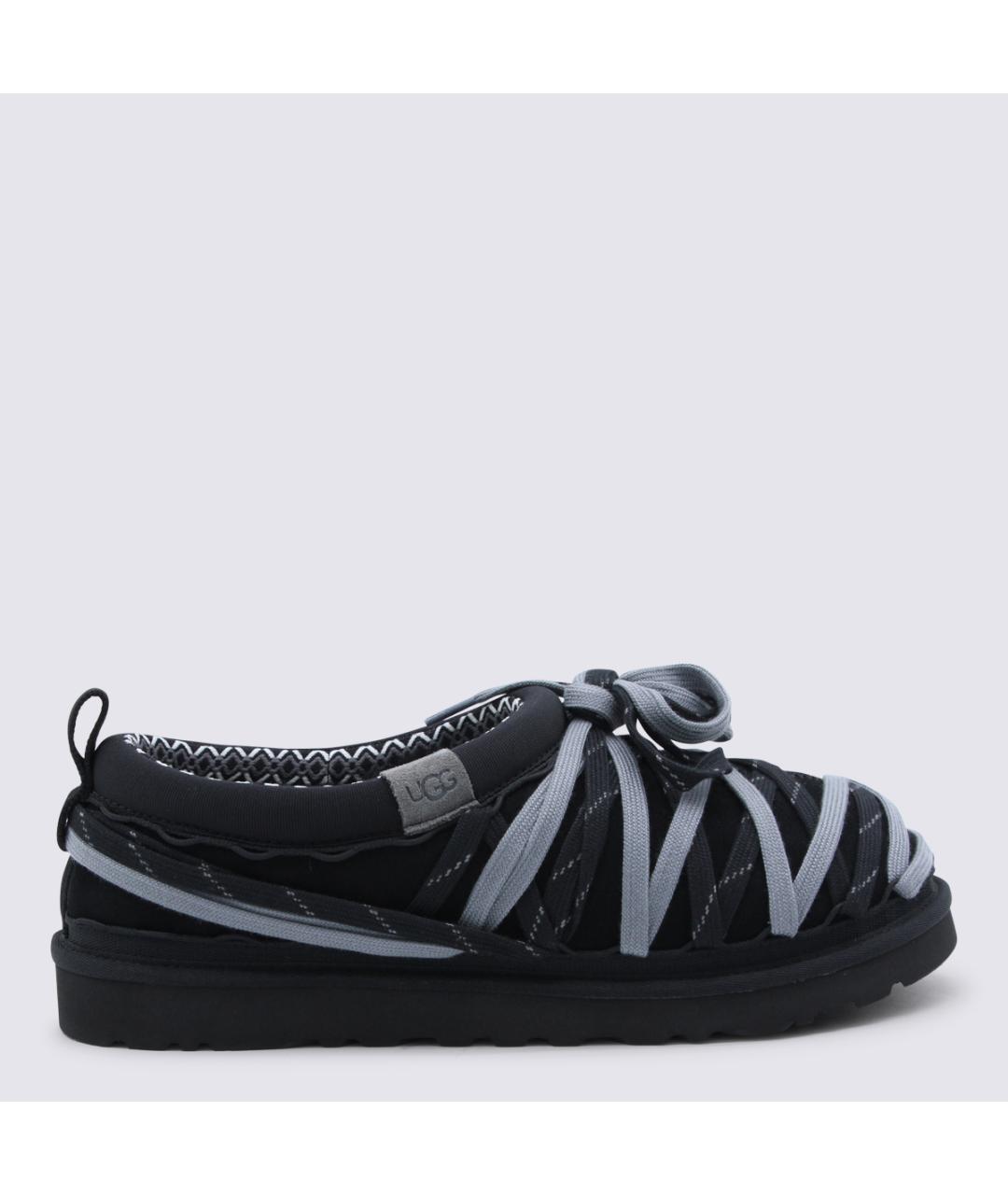 UGG AUSTRALIA Черные низкие ботинки, фото 5