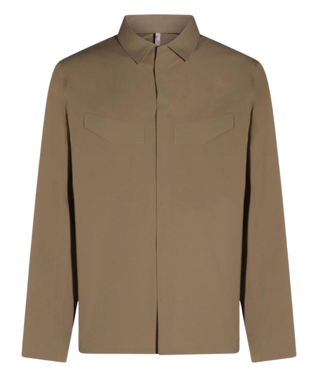 ARCTERYX Бежевая кэжуал рубашка, фото 1