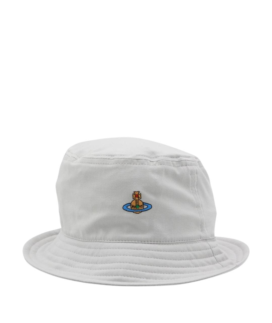 VIVIENNE WESTWOOD Белая хлопковая панама, фото 1