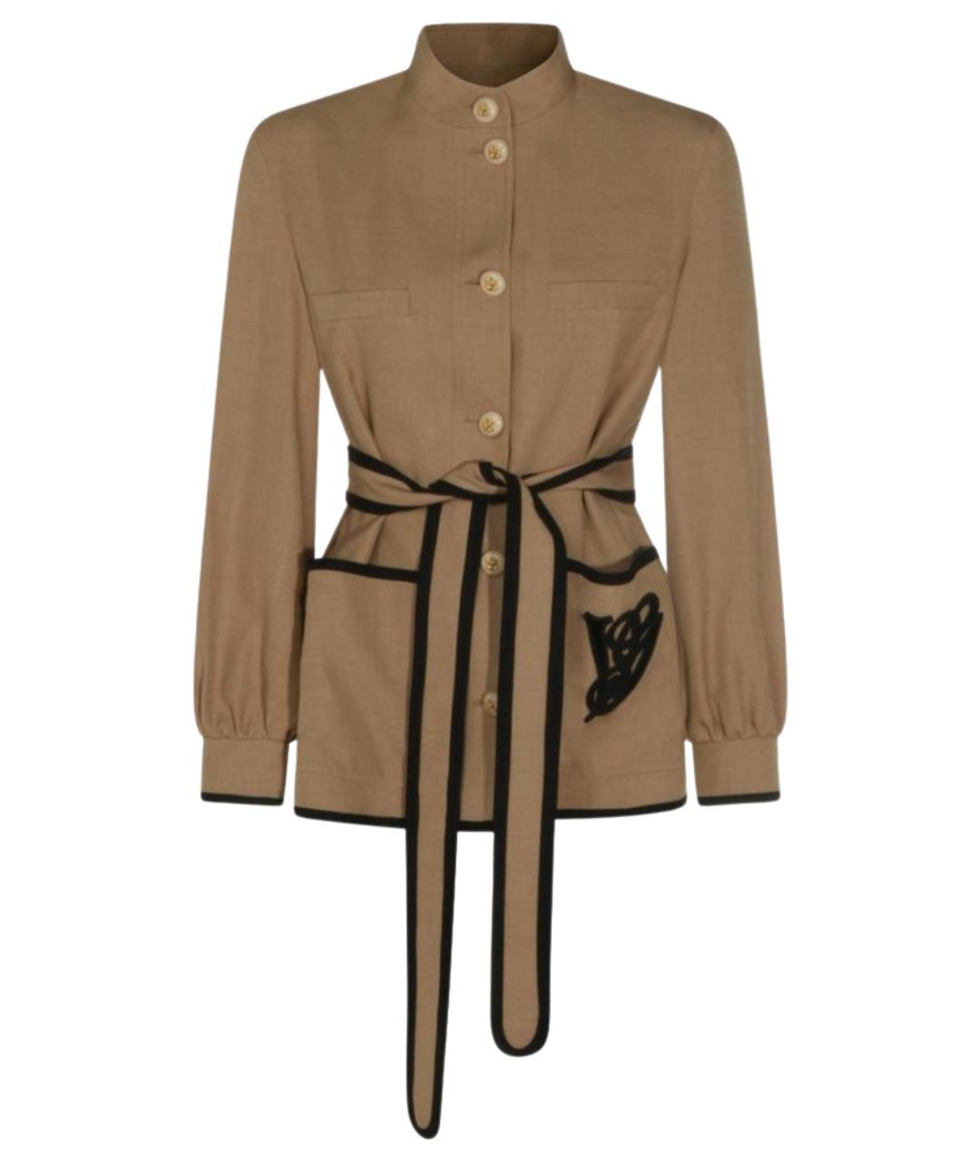 VALENTINO Бежевая куртка, фото 1