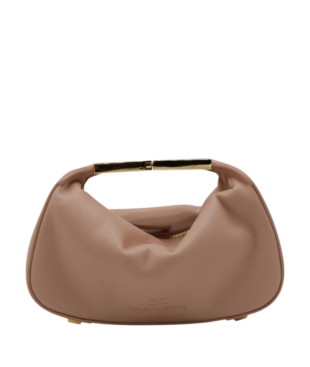 ELISABETTA FRANCHI Розовая сумка с короткими ручками, фото 1