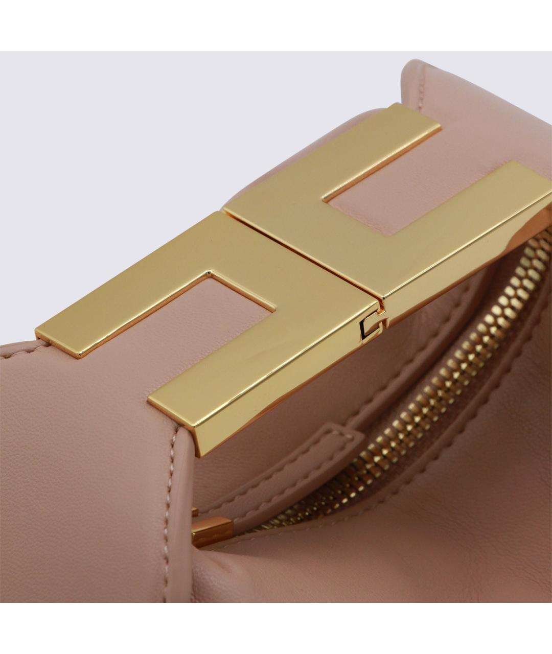ELISABETTA FRANCHI Розовая сумка с короткими ручками, фото 4