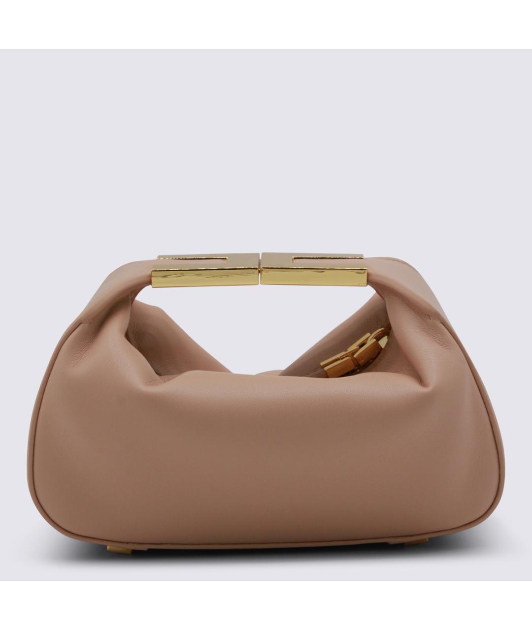 ELISABETTA FRANCHI Розовая сумка с короткими ручками, фото 3