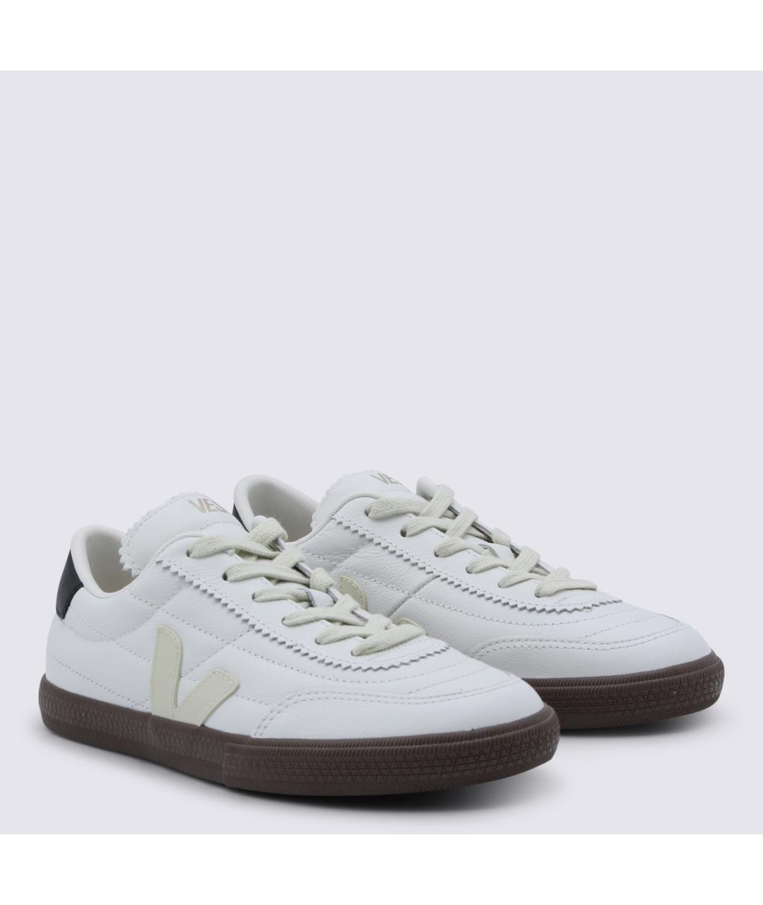 VEJA Белые кожаные кроссовки, фото 2