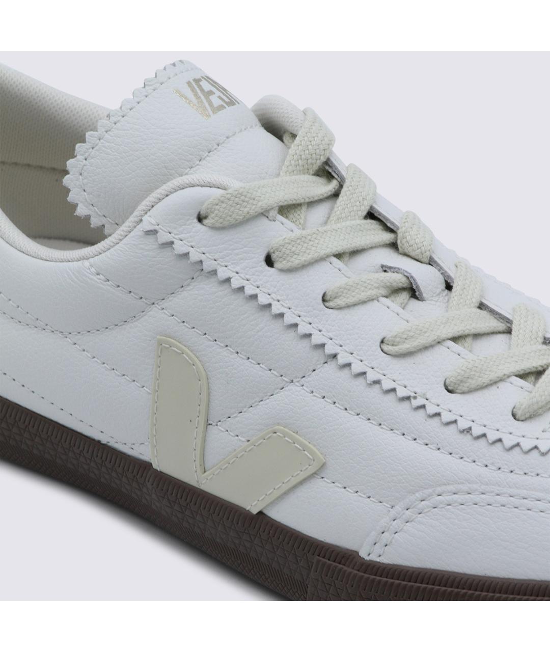 VEJA Белые кожаные кроссовки, фото 4
