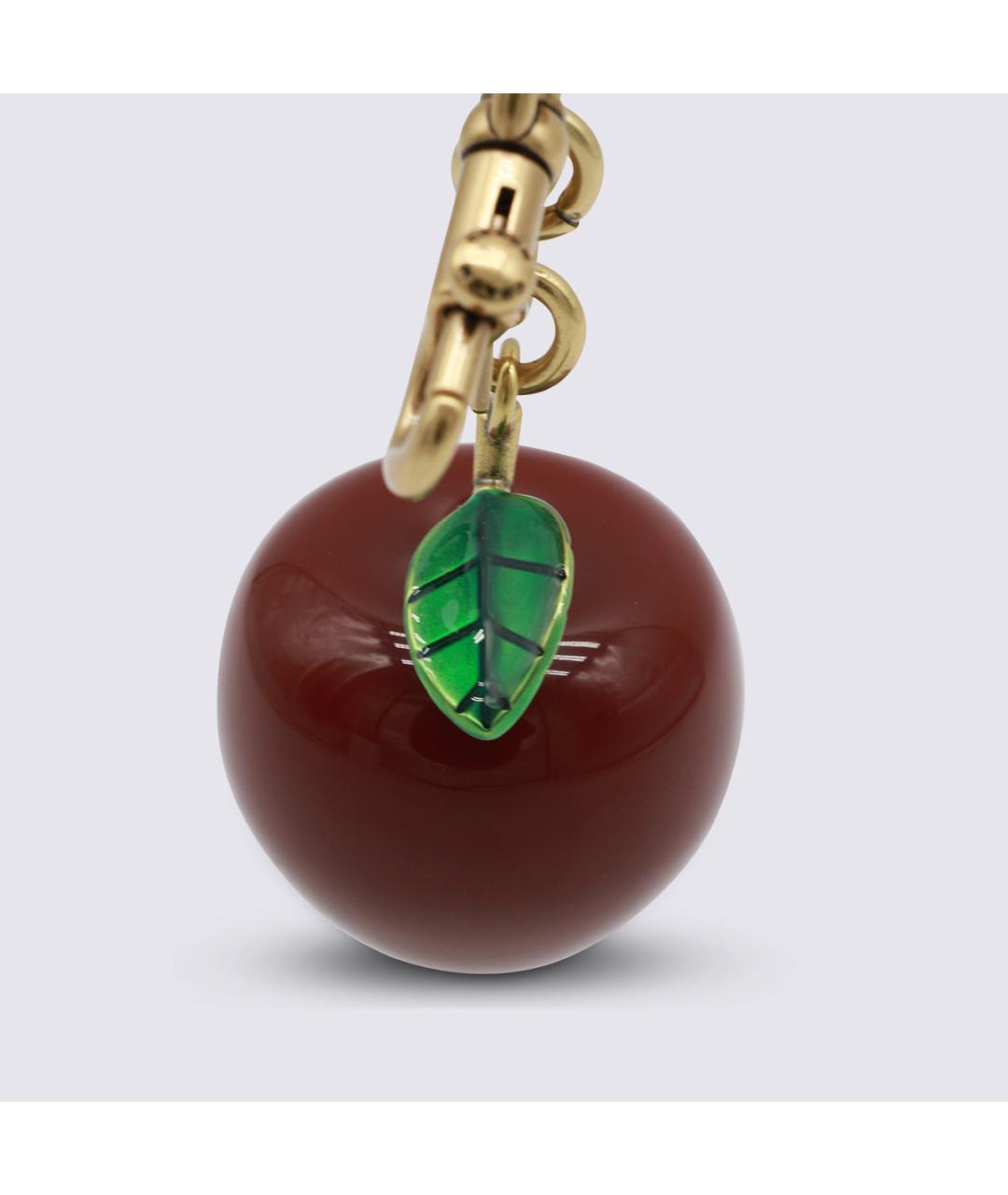 COACH Красный брелок, фото 3