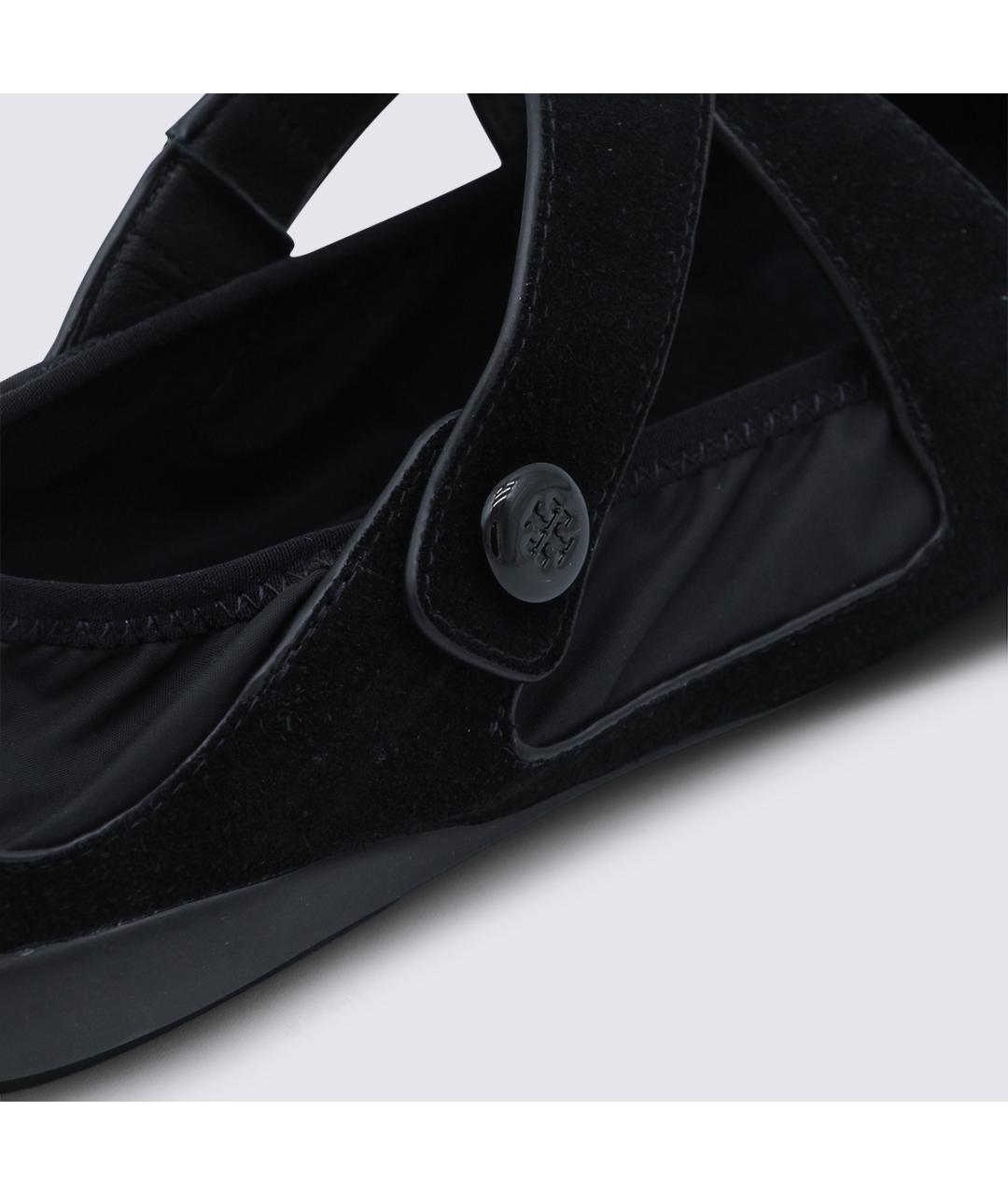 TORY BURCH Черные балетки, фото 4