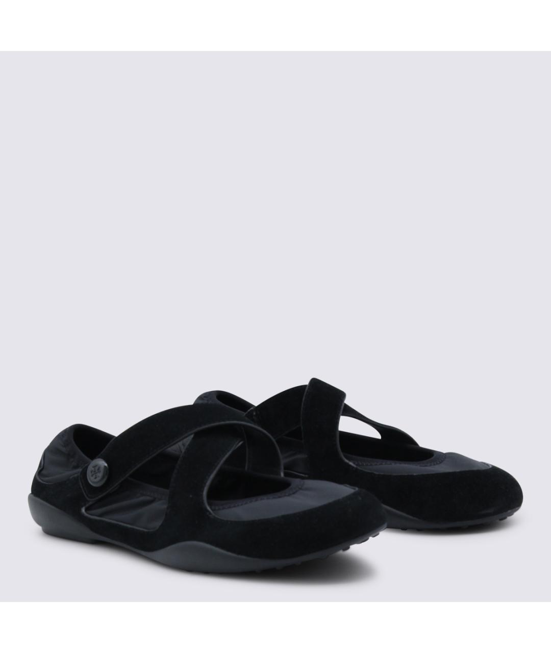 TORY BURCH Черные балетки, фото 2