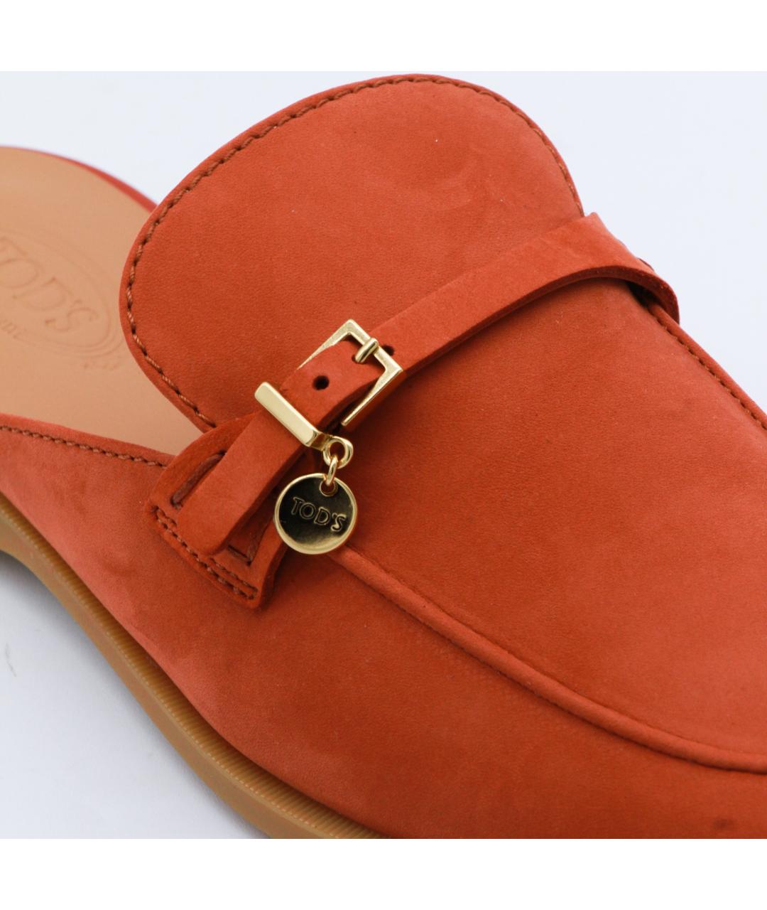 TOD'S Коричневые кожаные лоферы, фото 4