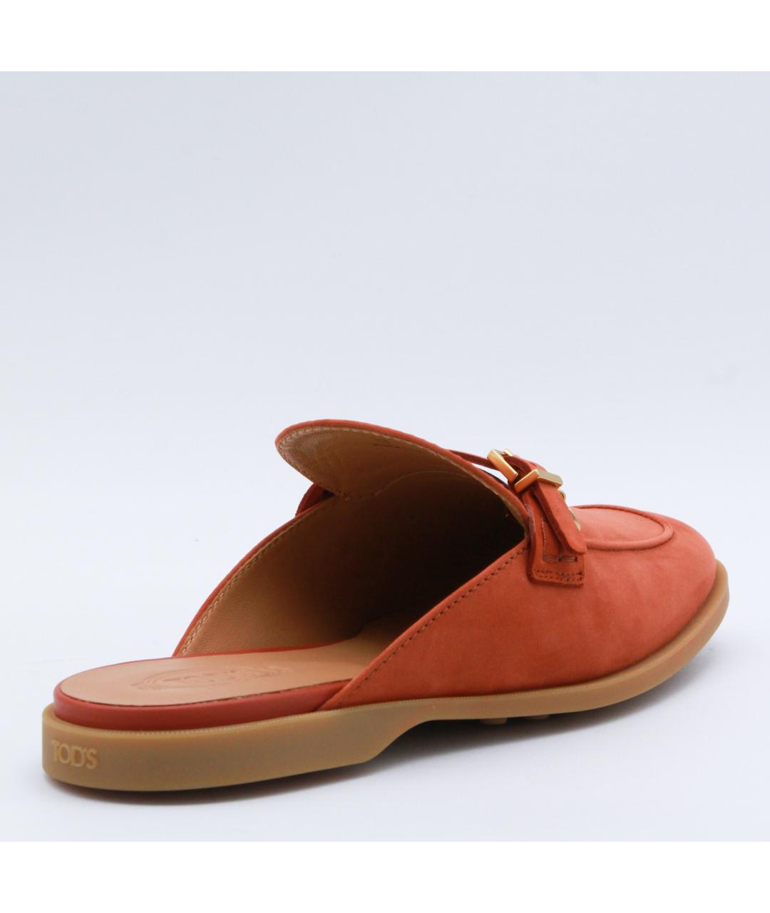 TOD'S Коричневые кожаные лоферы, фото 3