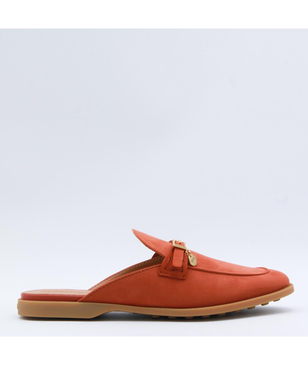 TOD'S Коричневые кожаные лоферы, фото 5