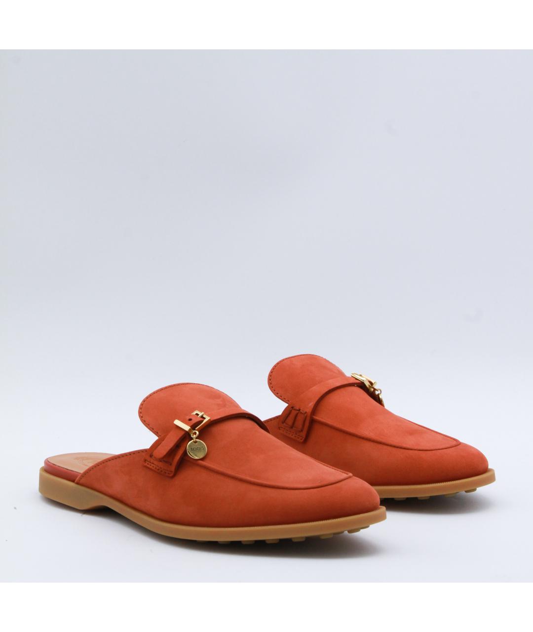 TOD'S Коричневые кожаные лоферы, фото 2