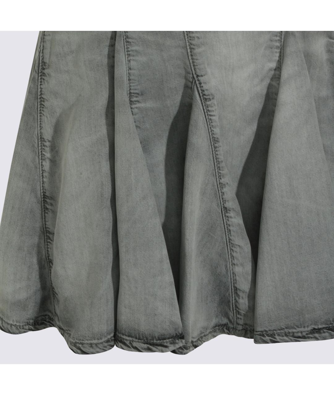 DIESEL Серое повседневное платье, фото 3