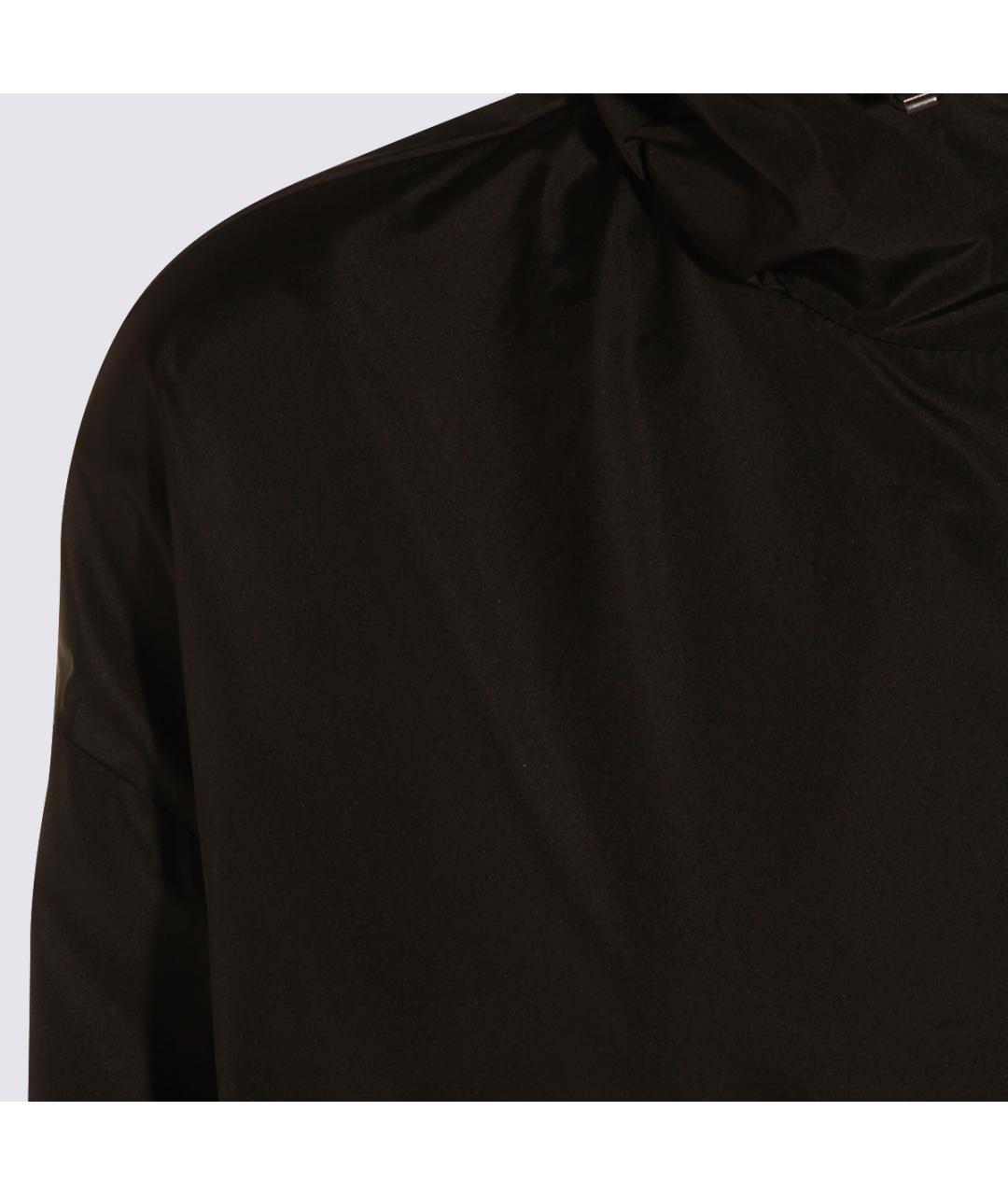 HERNO Черная полиэстеровая куртка, фото 4