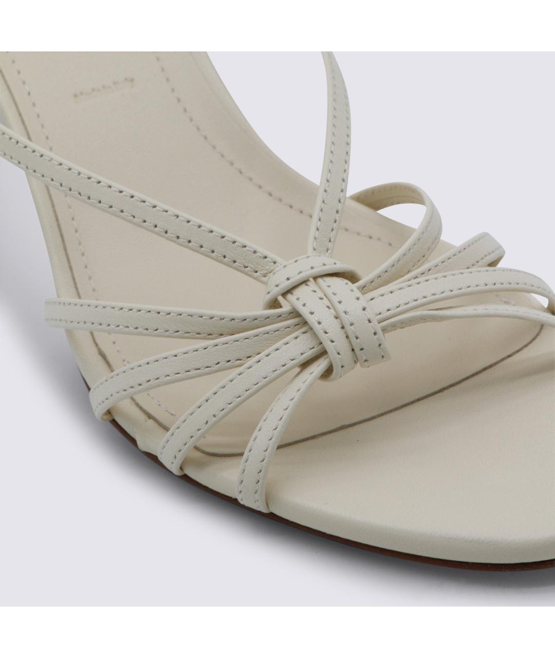 AEYDE Бежевые кожаные мюли, фото 4