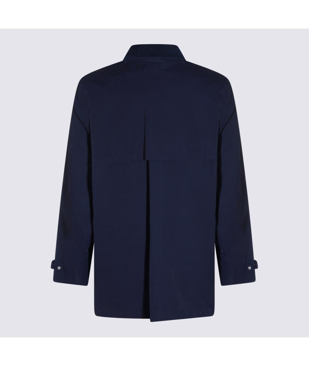 BRUNELLO CUCINELLI Синяя хлопковая куртка, фото 2