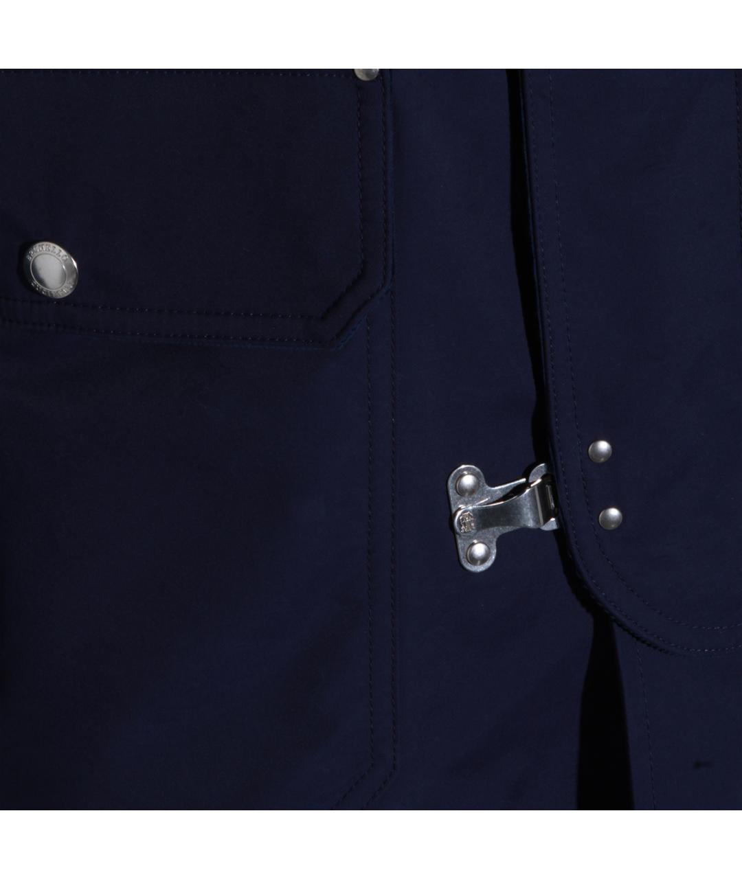 BRUNELLO CUCINELLI Синяя хлопковая куртка, фото 3