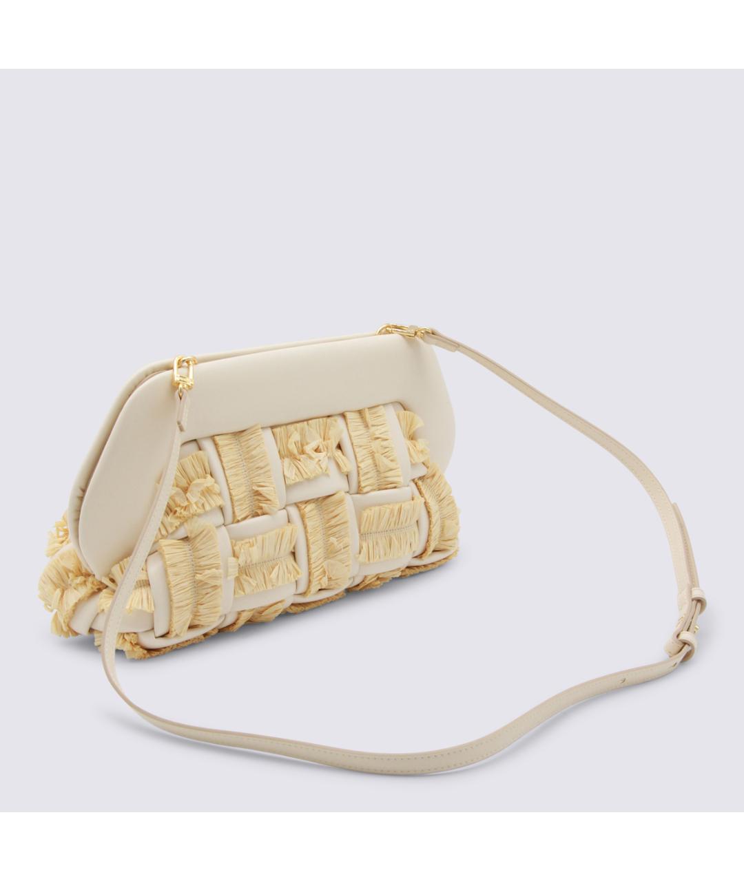 THEMOIRE Желтая сумка с короткими ручками, фото 2