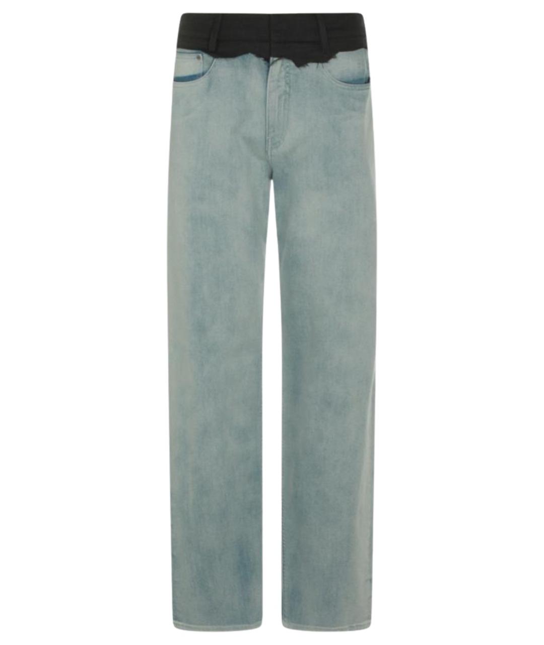 MM6 MAISON MARGIELA Хлопковые прямые джинсы, фото 1