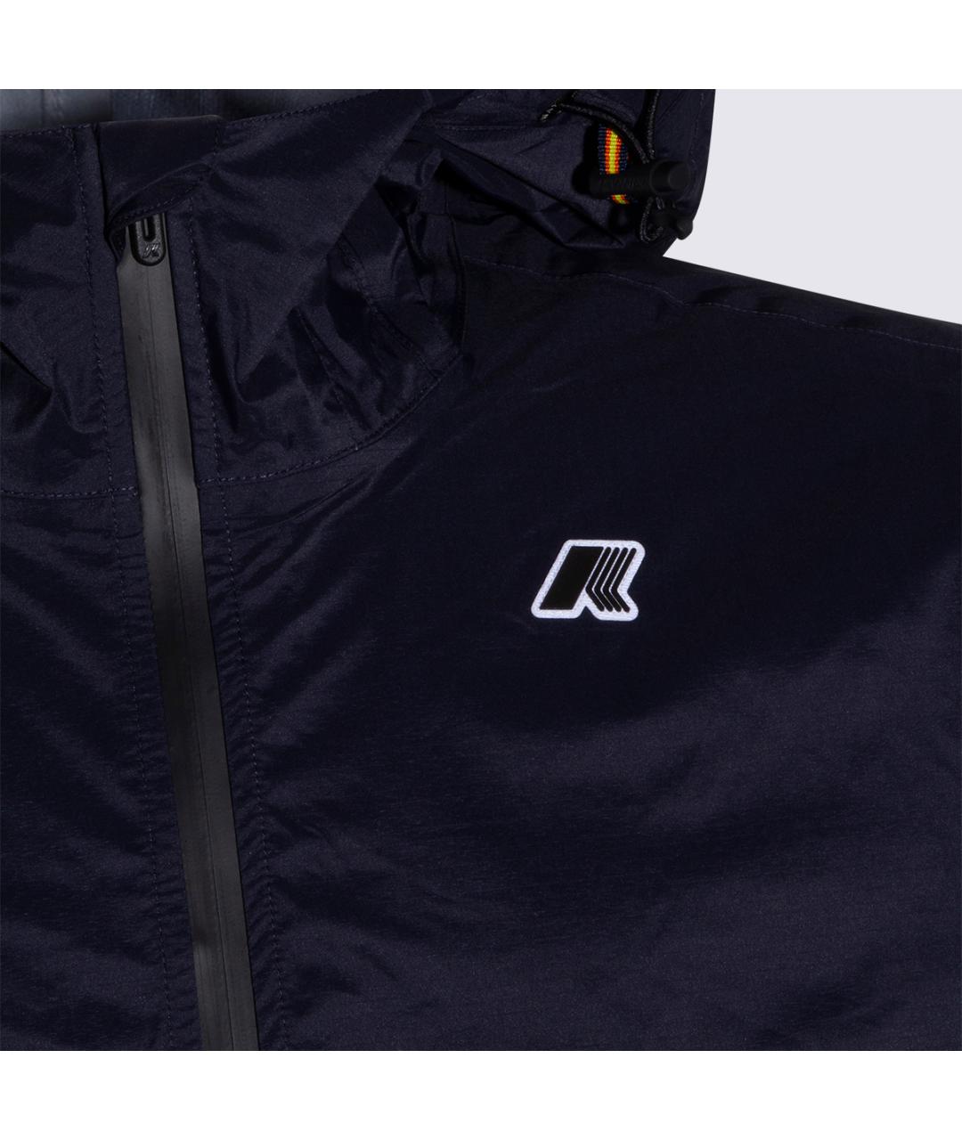 K-WAY Синяя полиэстеровая куртка, фото 3