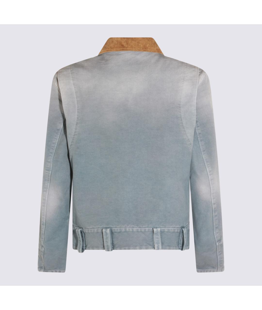 MARNI Синяя хлопковая куртка, фото 2