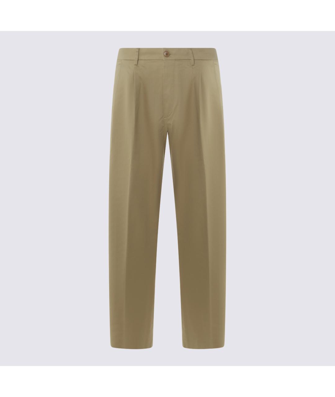 NN.07 Хаки хлопковые повседневные брюки, фото 5