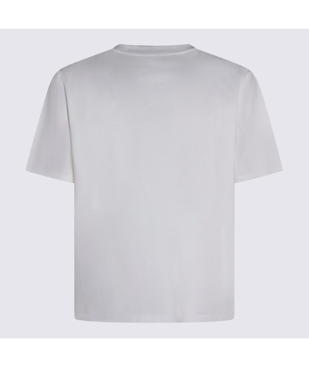 MM6 MAISON MARGIELA Белая хлопковая футболка, фото 2
