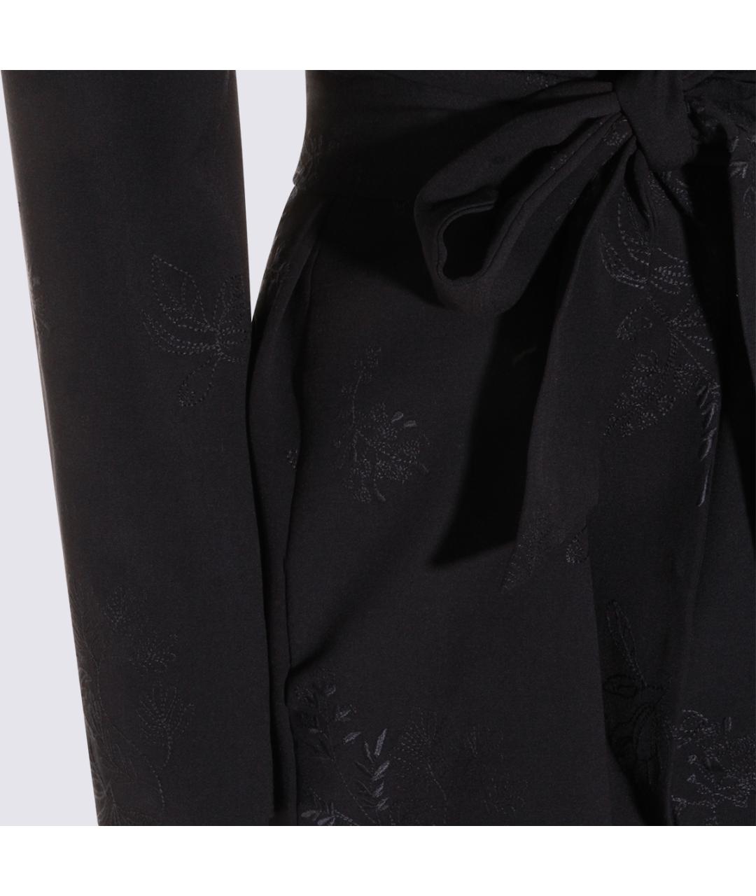 TWIN-SET Синий полиэстеровый жакет/пиджак, фото 4