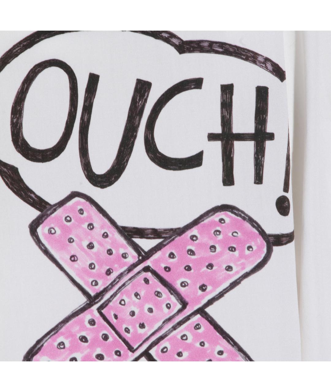 MOSCHINO Белая хлопковая кэжуал рубашка, фото 4