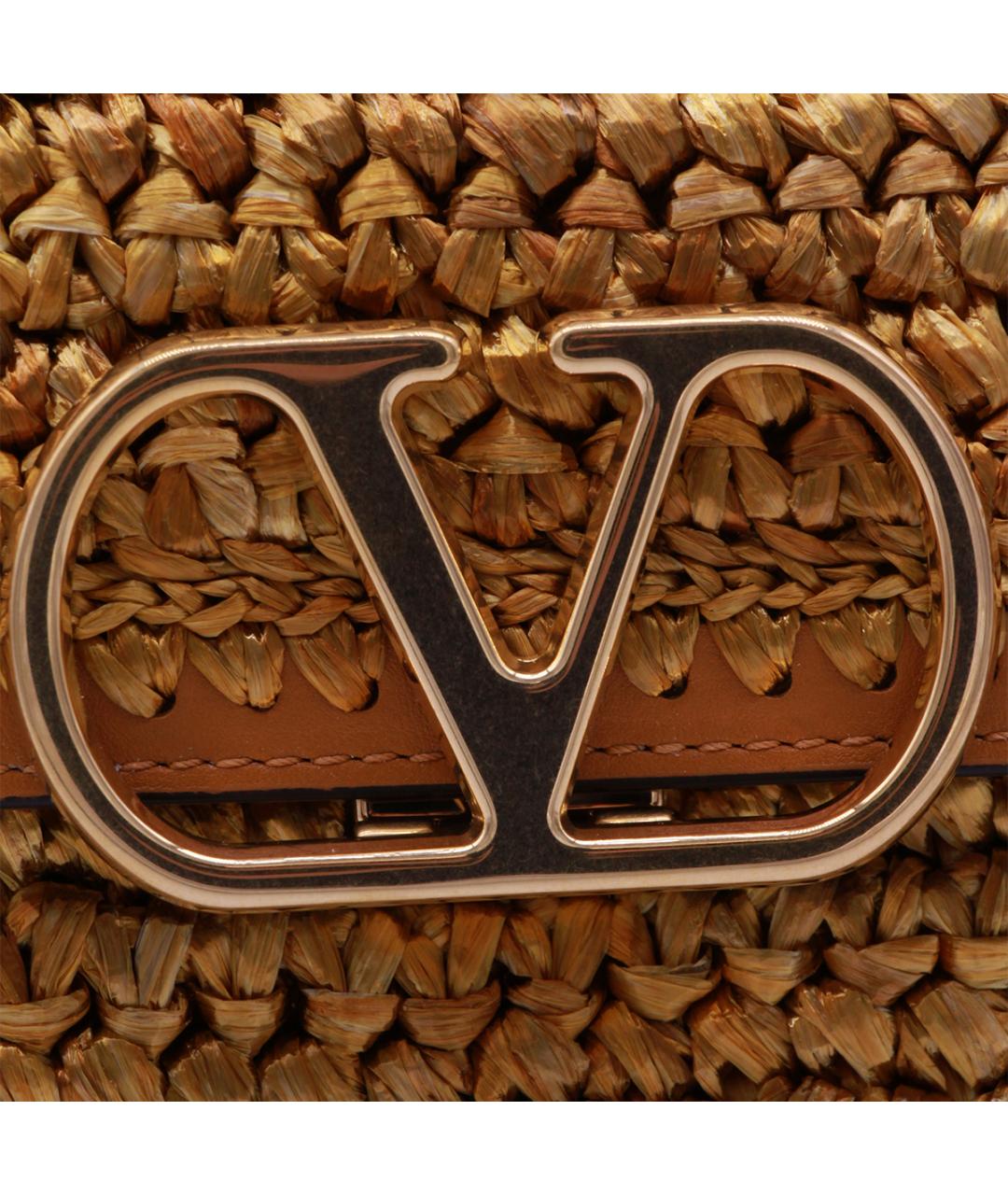 VALENTINO Мульти пелетеная сумка тоут, фото 4