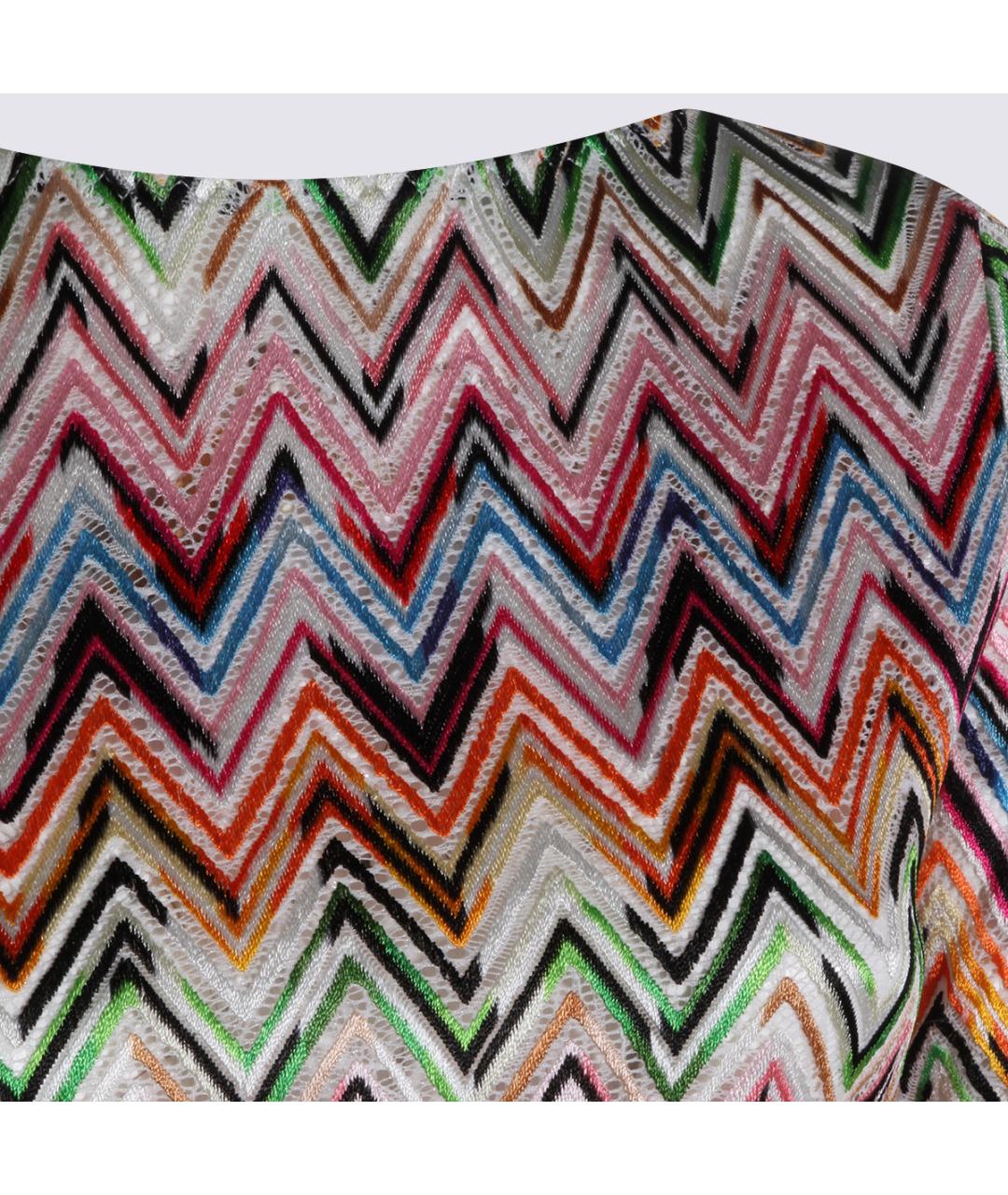 MISSONI Мульти вискозное повседневное платье, фото 4