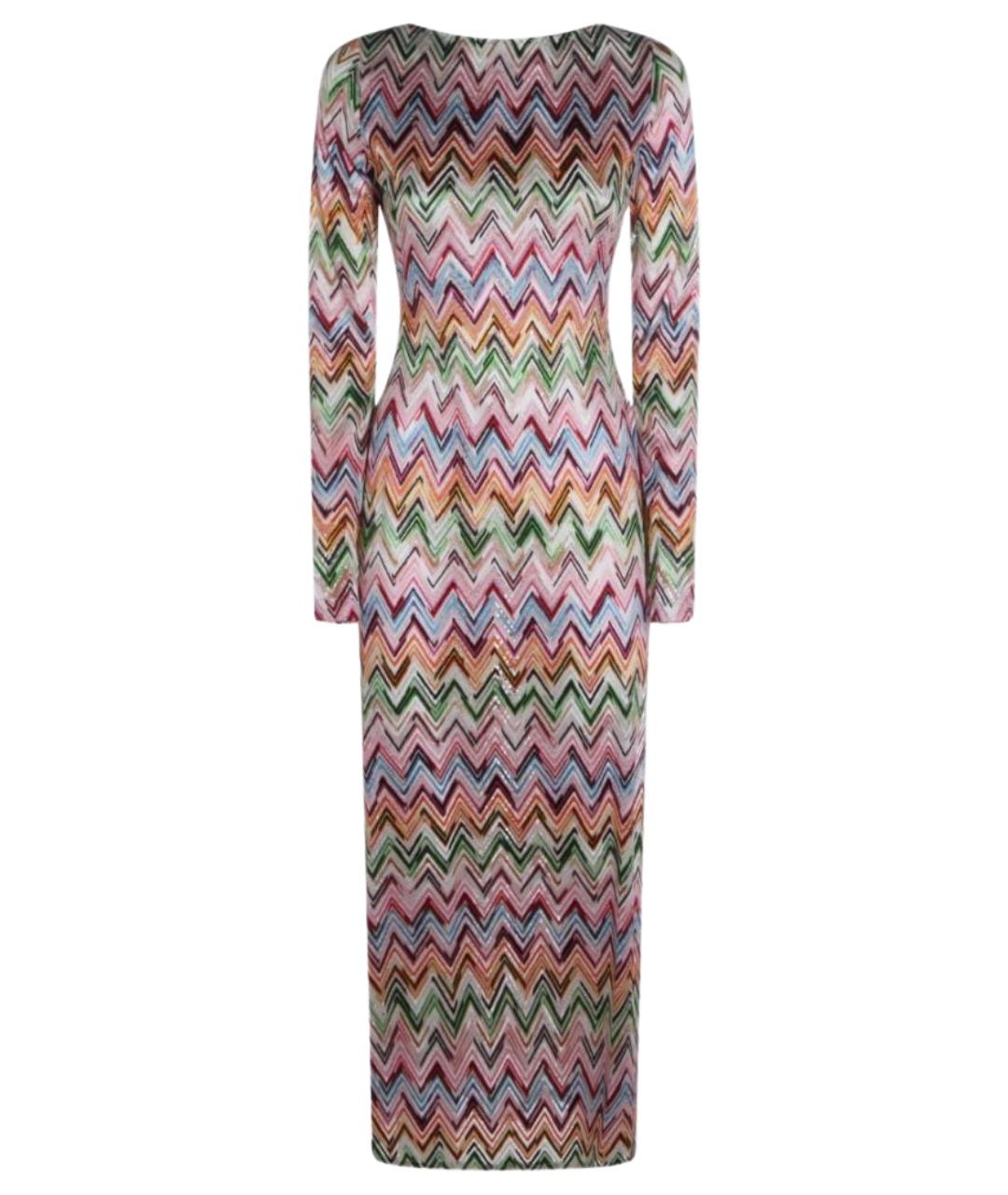 MISSONI Мульти вискозное повседневное платье, фото 1