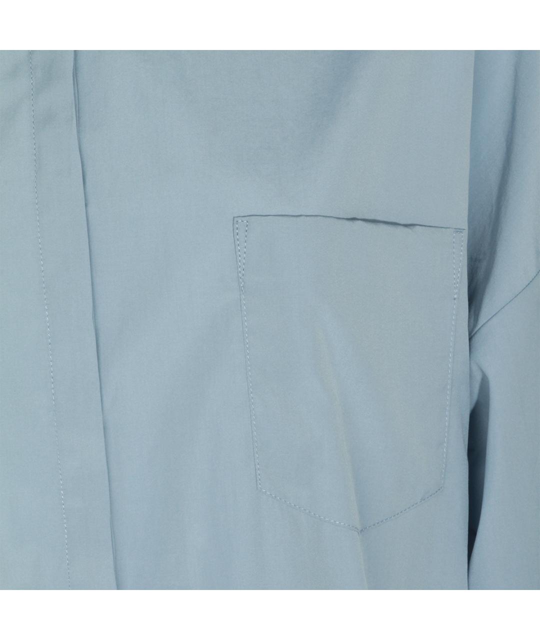 NINE IN THE MORNING Голубая хлопковая рубашка, фото 3