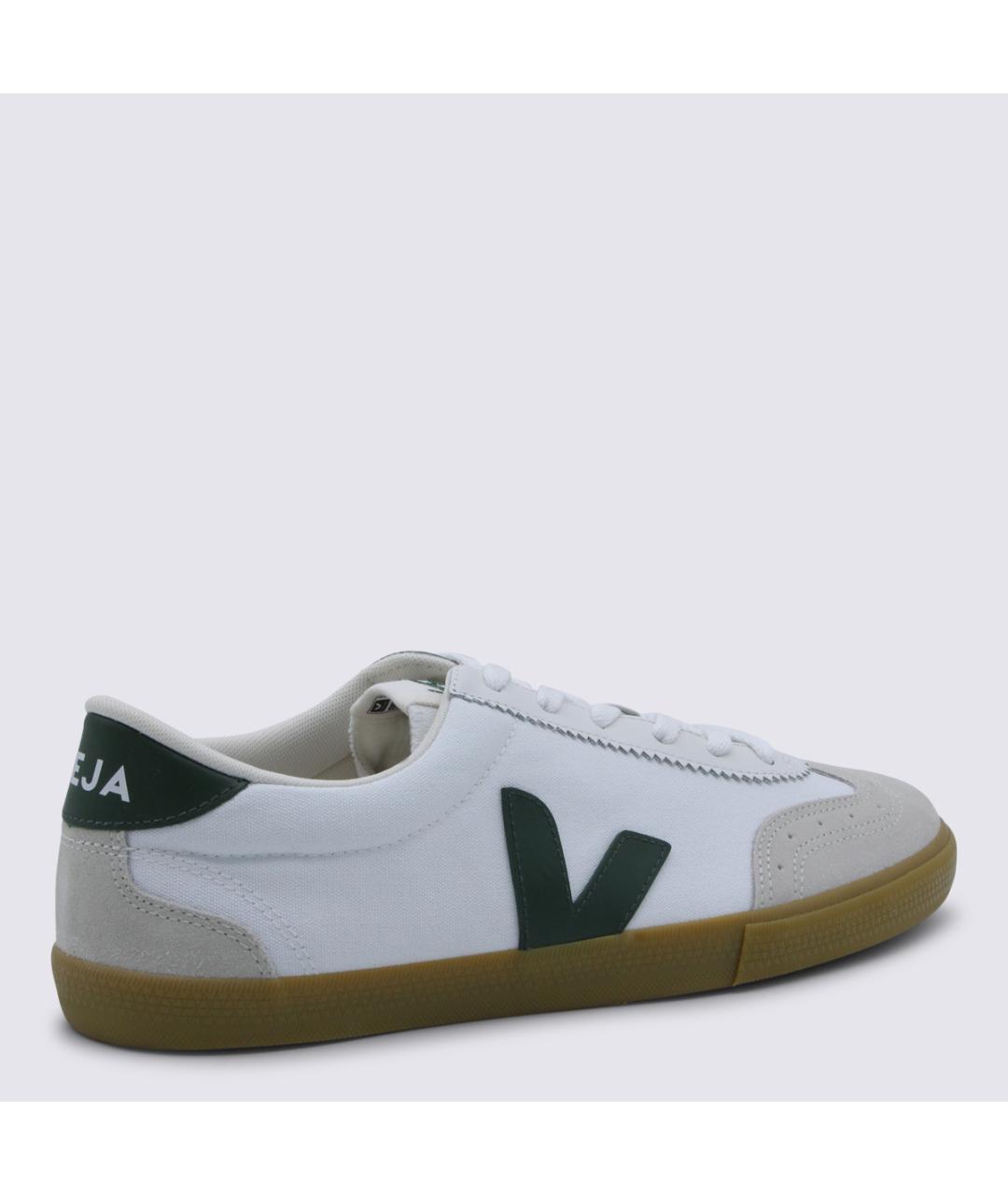 VEJA Белые кожаные низкие кроссовки / кеды, фото 3