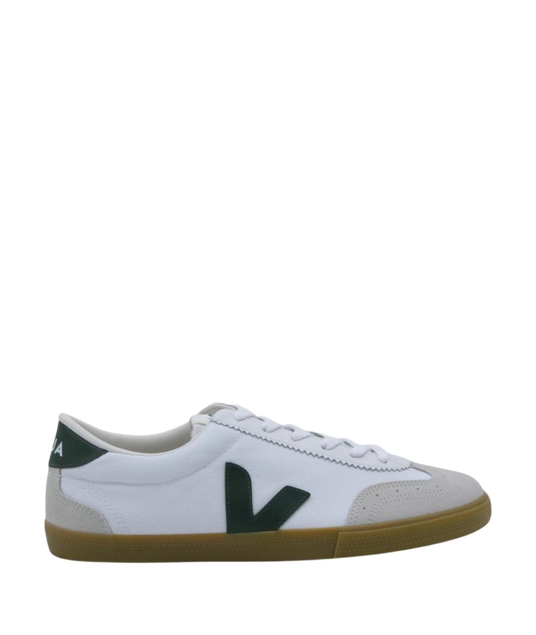 VEJA Белые кожаные низкие кроссовки / кеды, фото 1