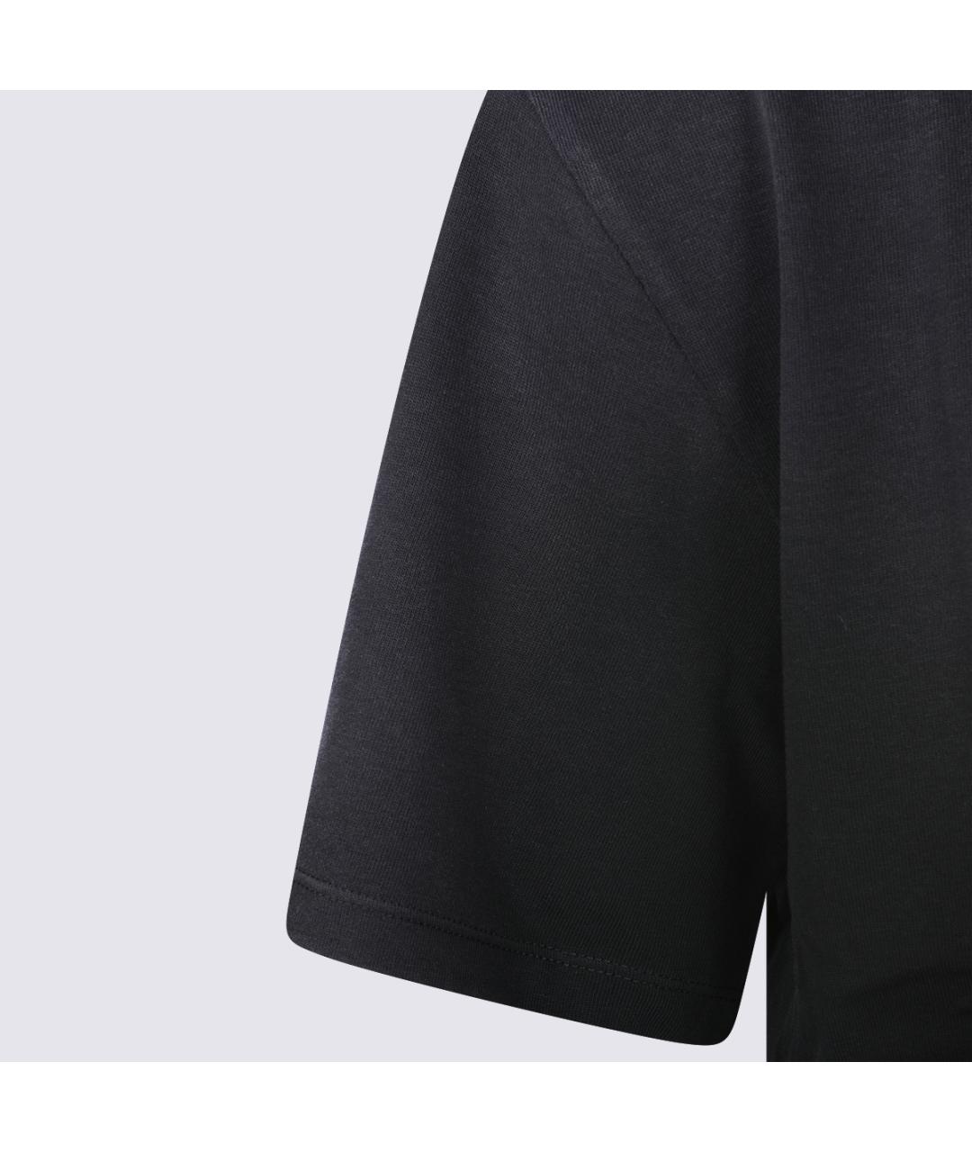 AMIRI Черная хлопковая футболка, фото 4