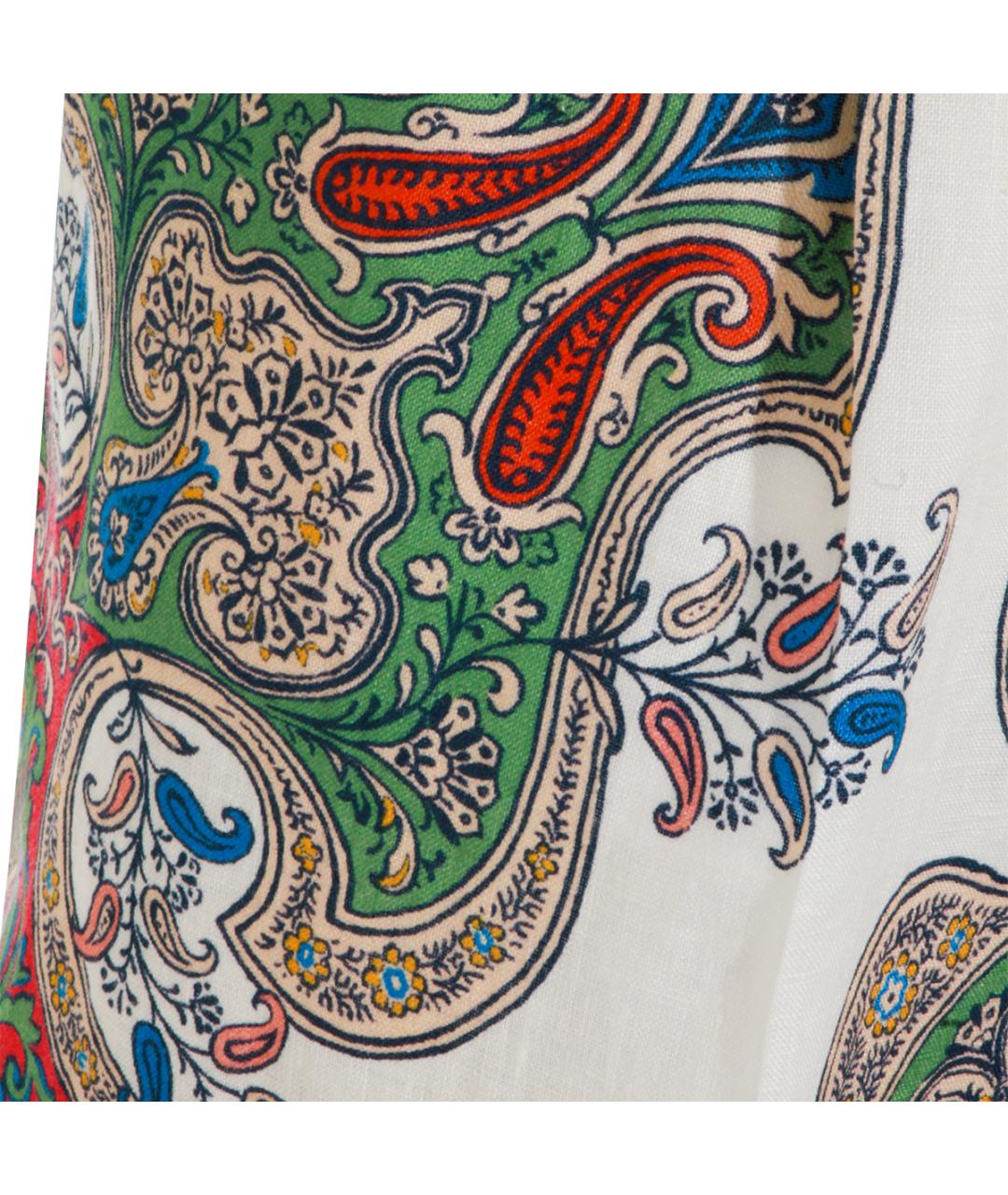 ETRO Мульти льняные шорты, фото 4