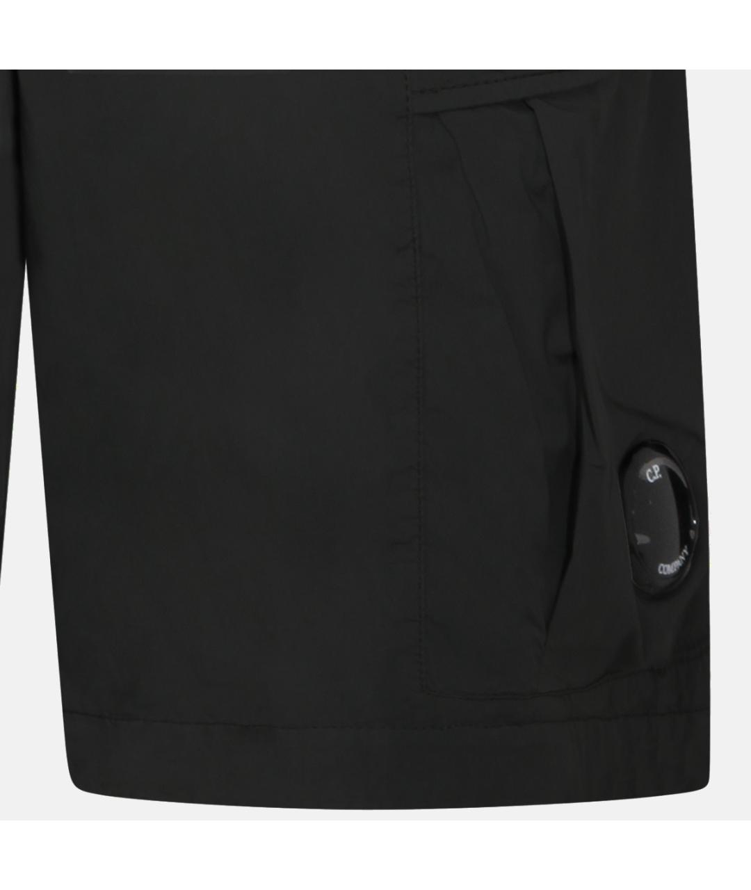 CP COMPANY Черные хлопковые шорты, фото 3