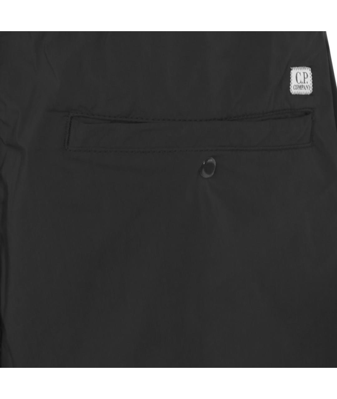 CP COMPANY Черные хлопковые шорты, фото 4