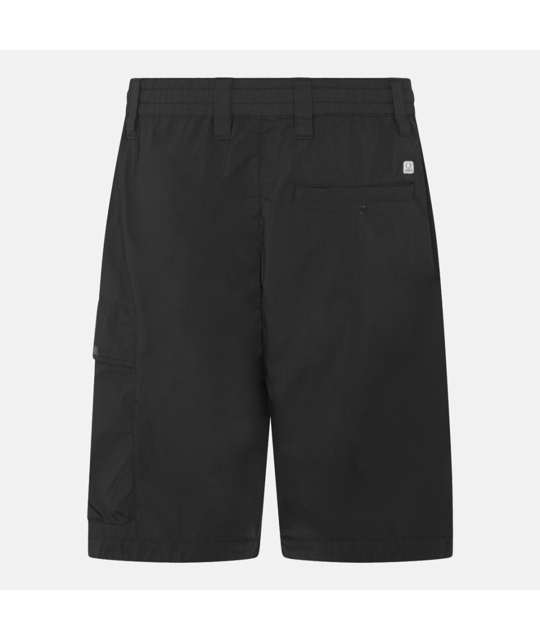 CP COMPANY Черные хлопковые шорты, фото 2