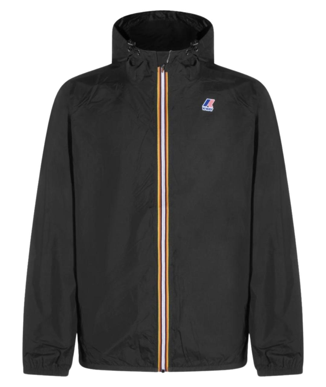 K-WAY Черная полиамидовая куртка, фото 1