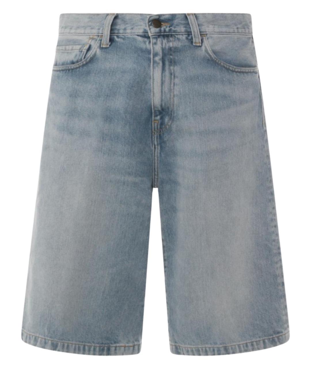 CARHARTT WIP Синие хлопковые шорты, фото 1