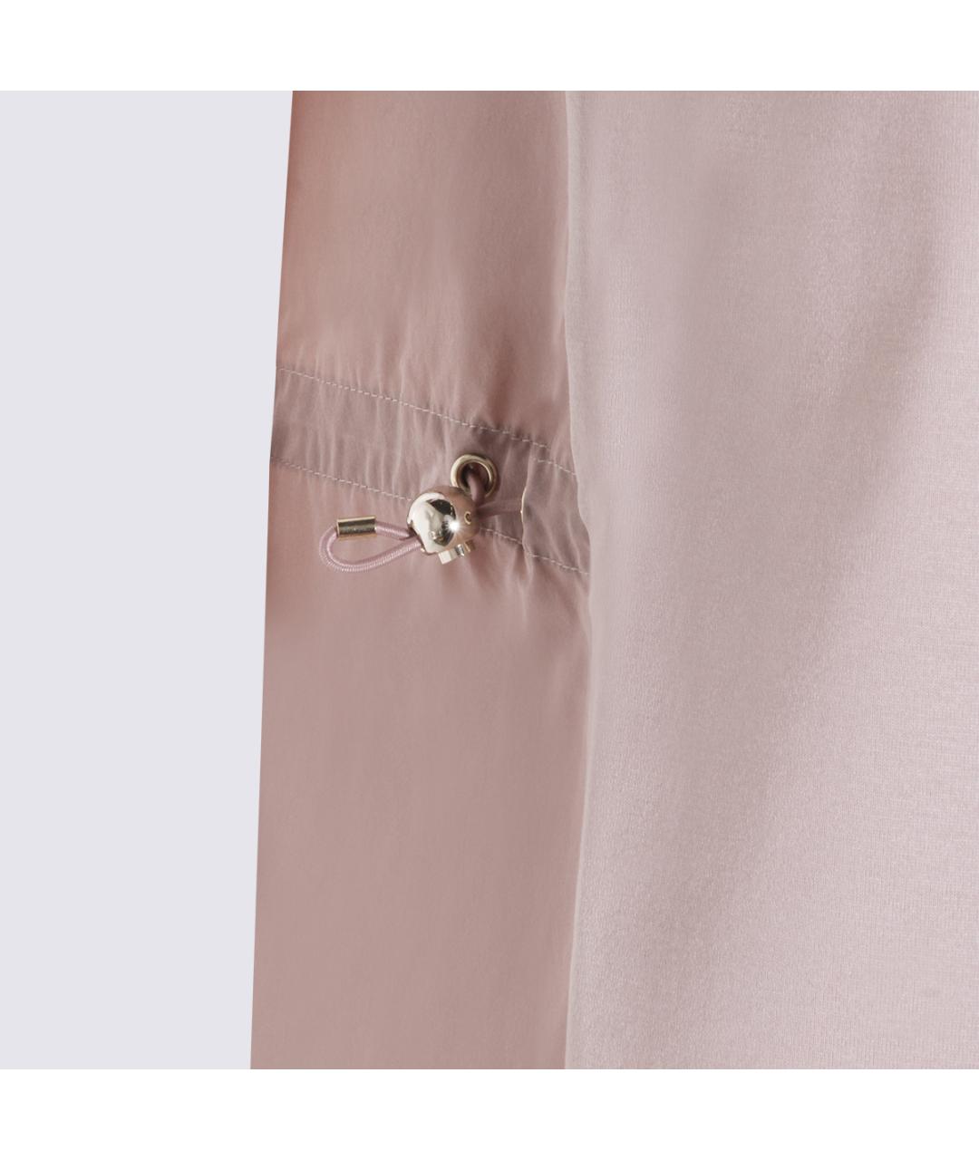 HERNO Розовая хлопковая футболка, фото 3